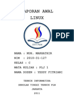Kondisi &amp Peru Lang An Linux. (2010!31!127) PDF