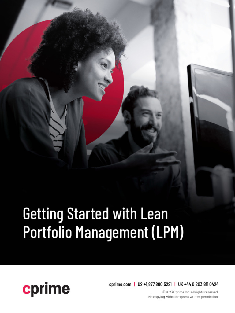 Getting Started With Lean Portfolio Management LPM | PDF