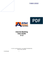 Allied Bank: Internet Banking User Guide V1.0