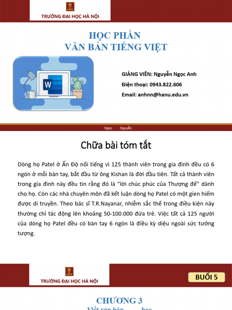 VBTV - Buoi 5 | PDF