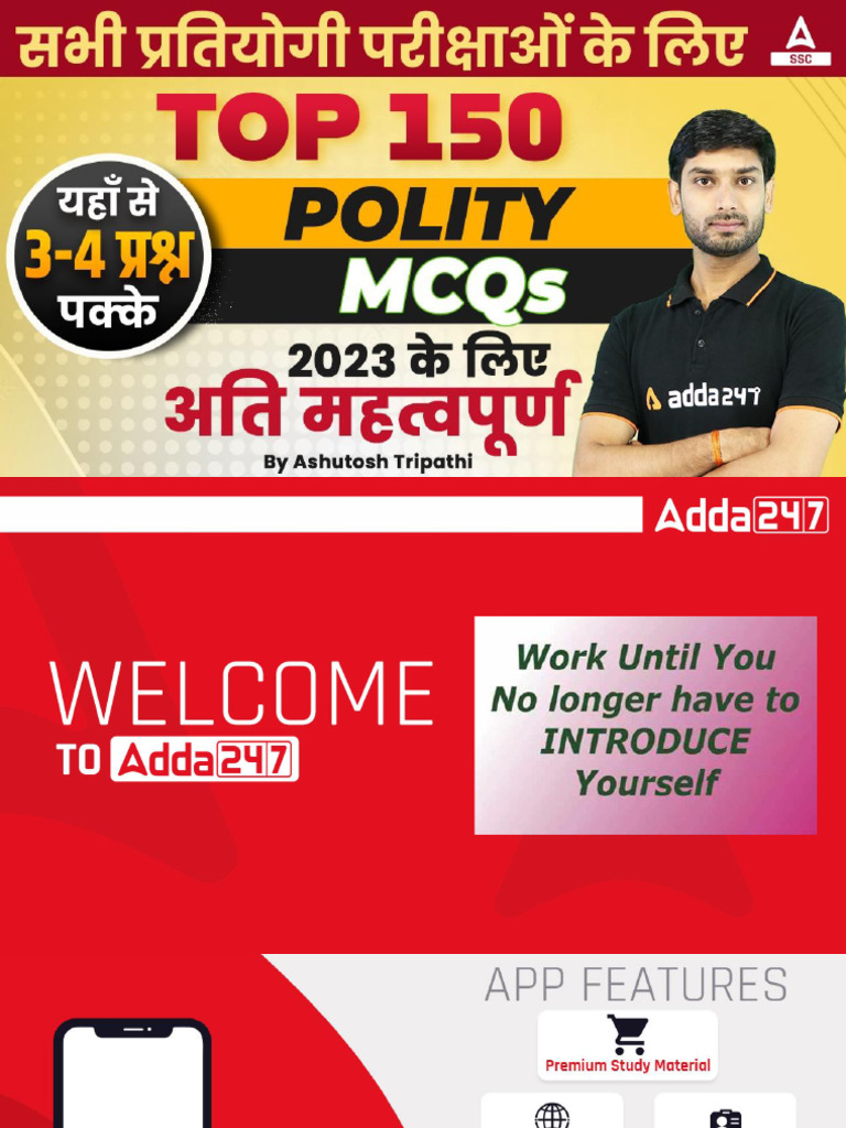 14+JULY+2023+-+Polity+ (100) + +UPDATED | PDF