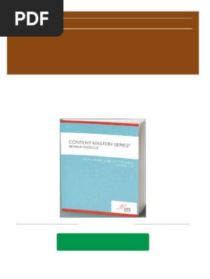 Instant ebooks textbook RN Nursing Care of Children REVIEW MODULE EDITION 11.0 Ati Nursing Education download all chapters