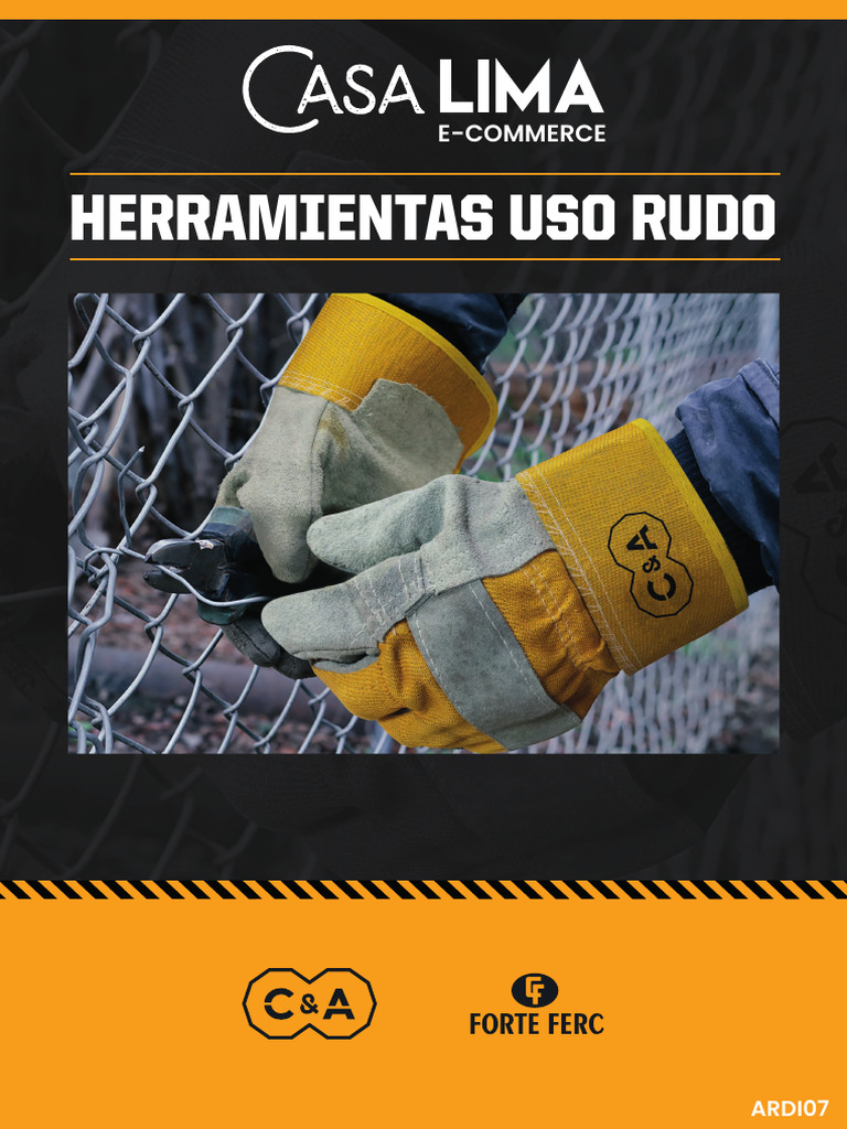 Herramientas y Materiales de Uso Rudo | PDF