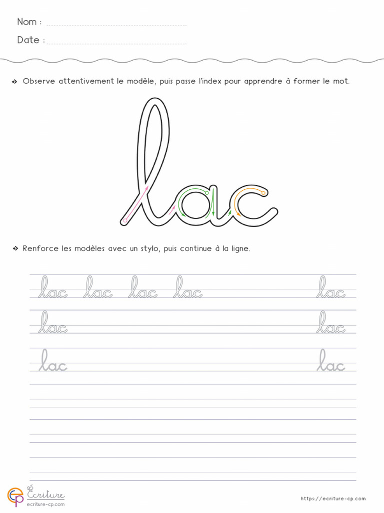 15-ecriture-cursive-maternelle-gs-copie-debut-d-annee-cp-lac | PDF