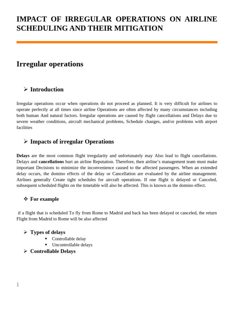 Flight Planning Assignment | PDF