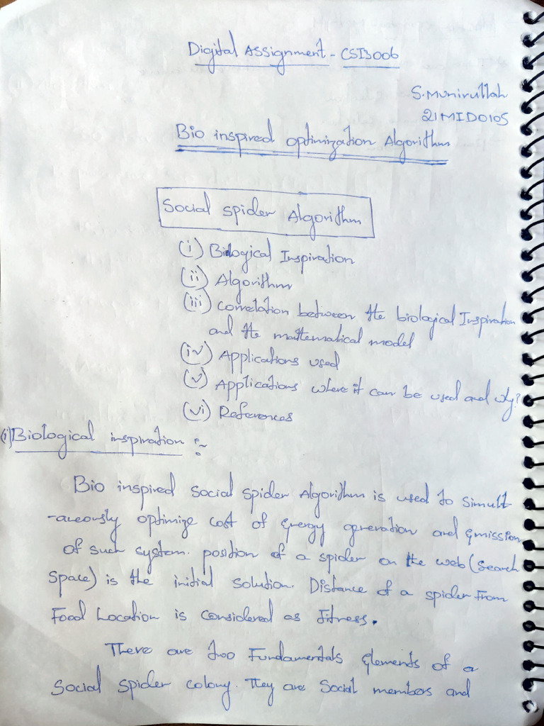 Soft Computing Digital Assignment 1 Pdf