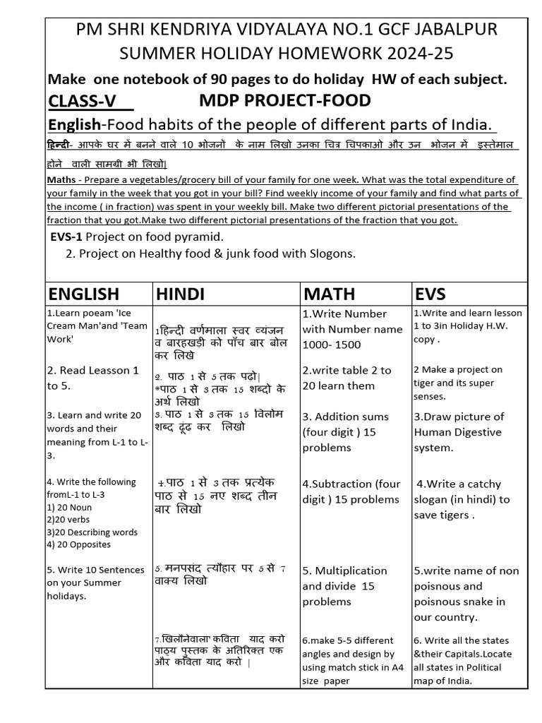 Class 5 HW | PDF