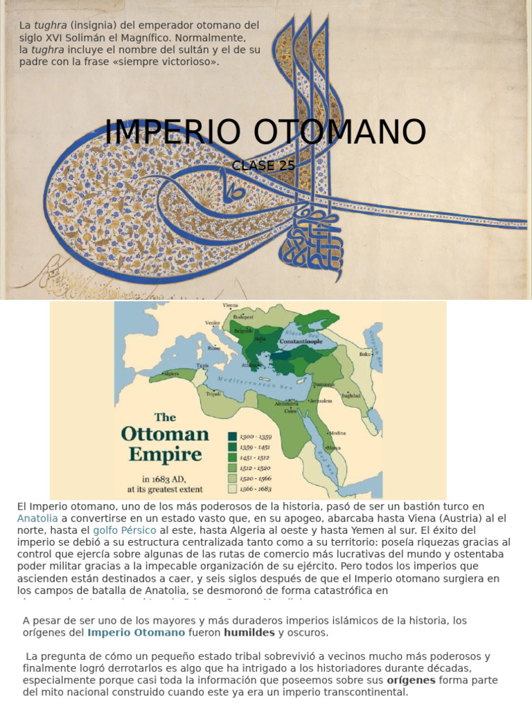 Clase 25 Imperio Otomano | PDF
