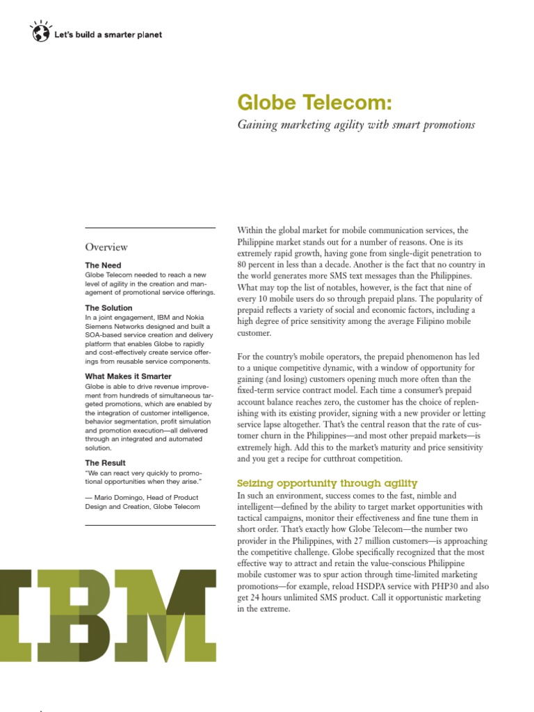 Research paper about globe telecom picture