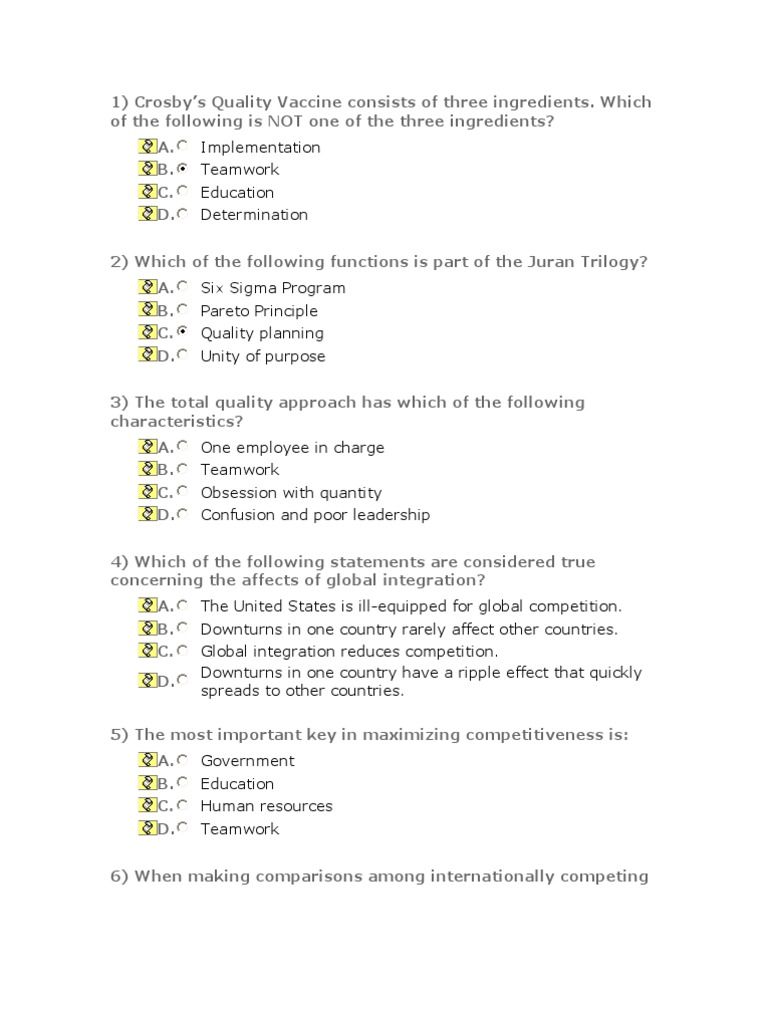 Tqm Quality Management Scientific Method