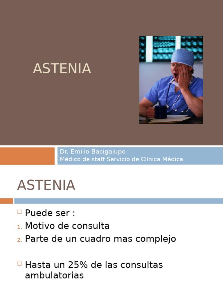 Astenia | PDF