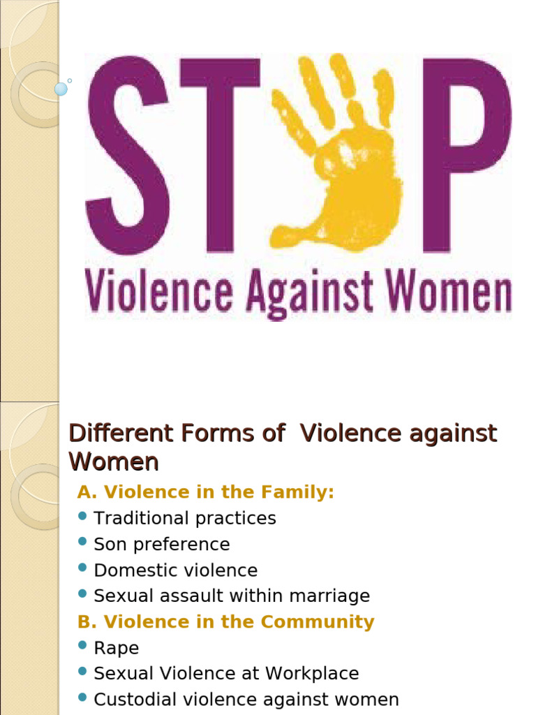 Violence Against Women | PDF