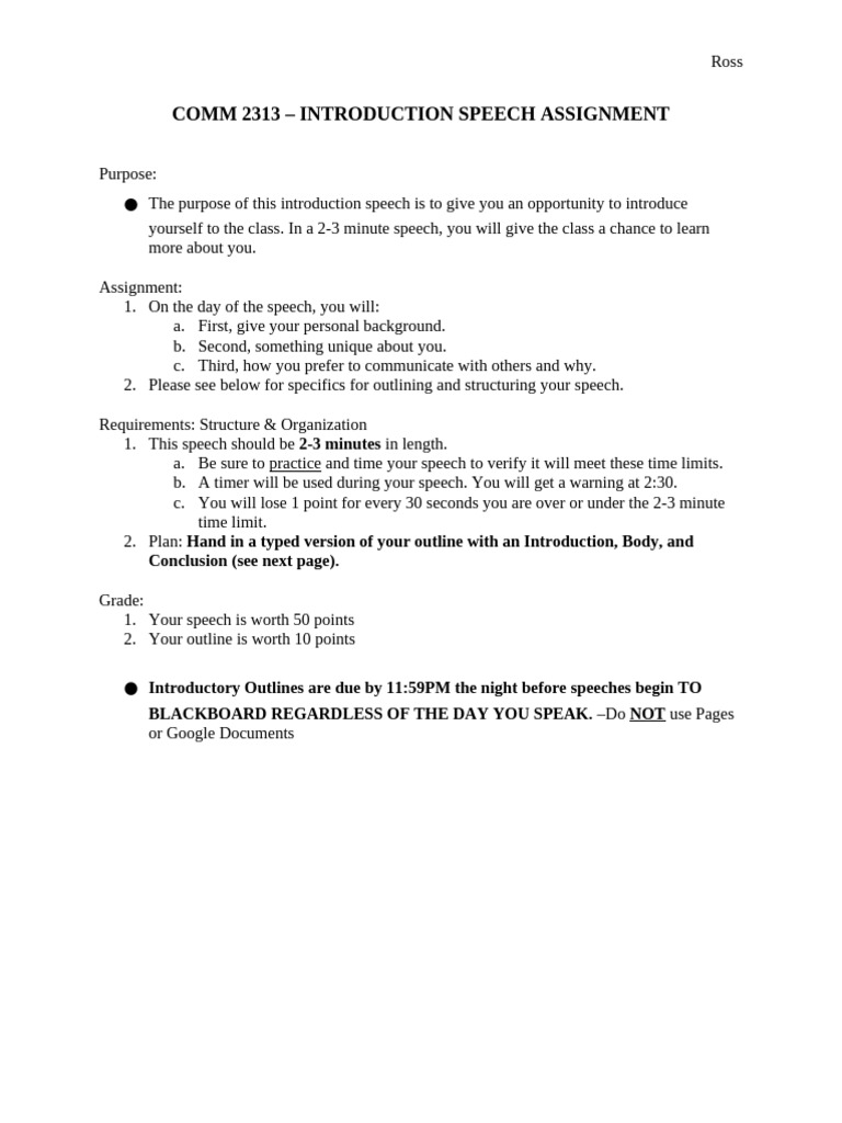 Intro Assignment 2313 | PDF