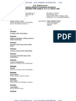 Turner v President of the United States, et al 2:11-cv-04315-JEO Northern district of Alabama, (Southern)