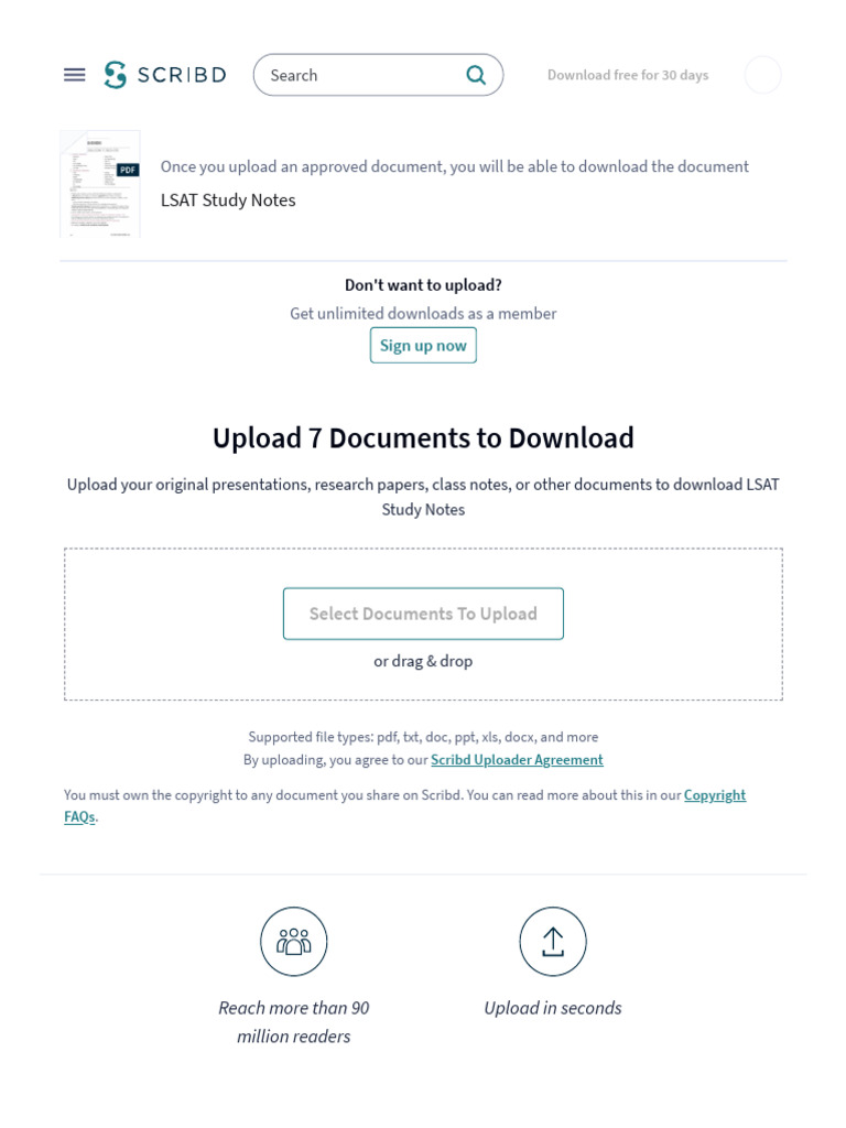 Upload A Document - Scribd | PDF