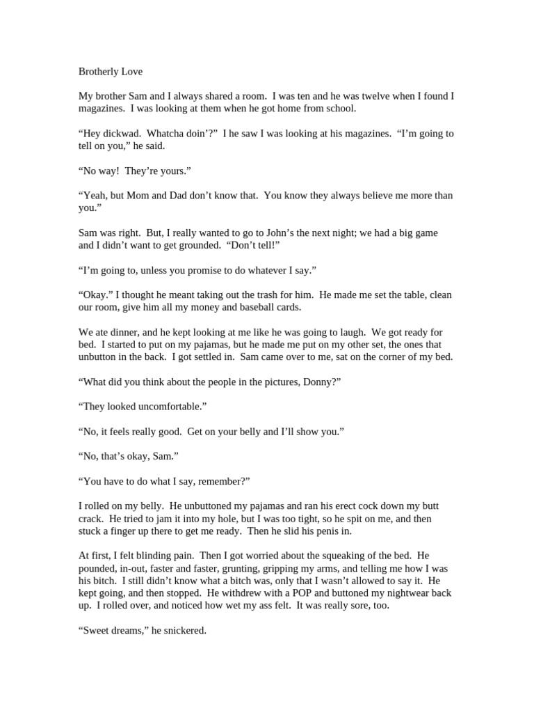 Brotherly Love | PDF