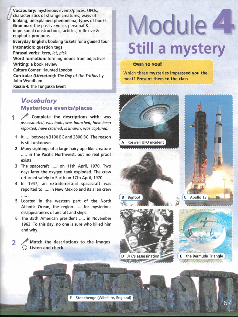 Starlight 8 SB Module 4 | PDF