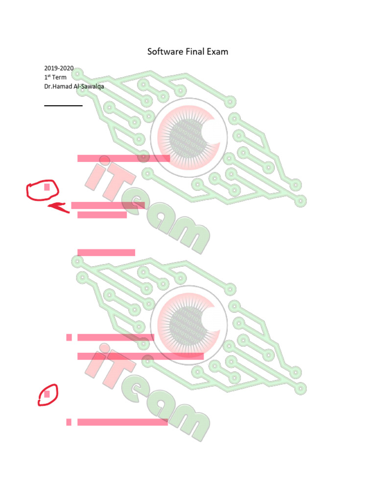 Software Final S12020 DR - Hamad | PDF