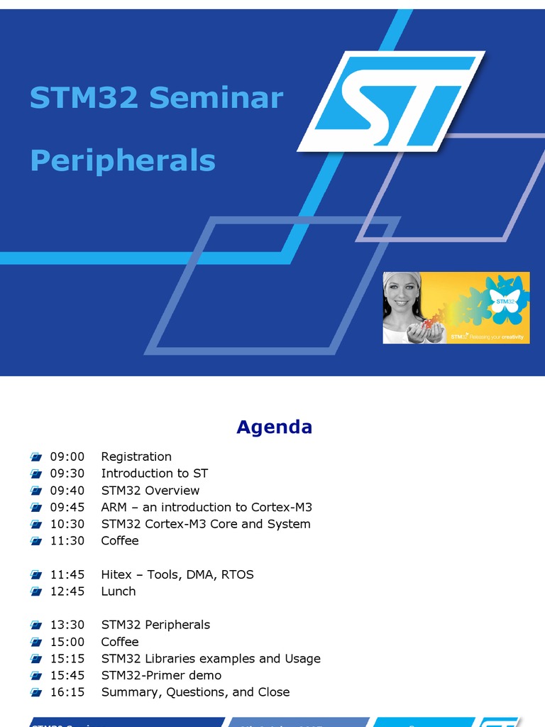STM32 Peripherals Overview Seminar | PDF | Data Transmission | Electronics