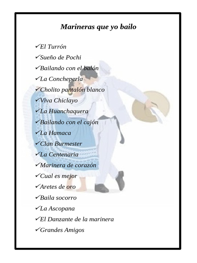 marinera | PDF