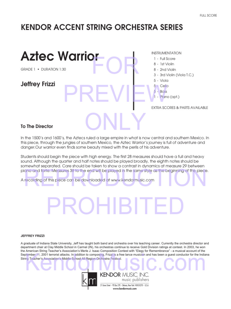 Aztec Warrior | PDF