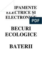 Echipamente Electrice Şi Electronice: Becuri Ecologice