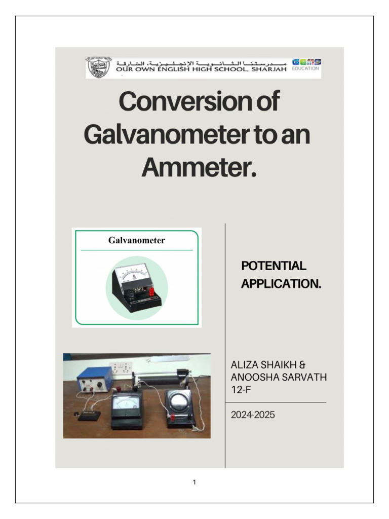 Physics Project Draft - Aliza Shaikh-Anoosha Sarvath 12F | PDF
