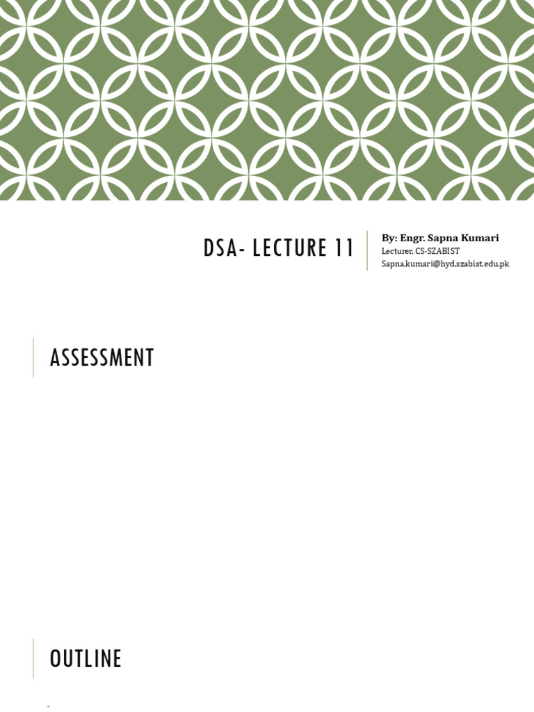 Lecture 11 | PDF