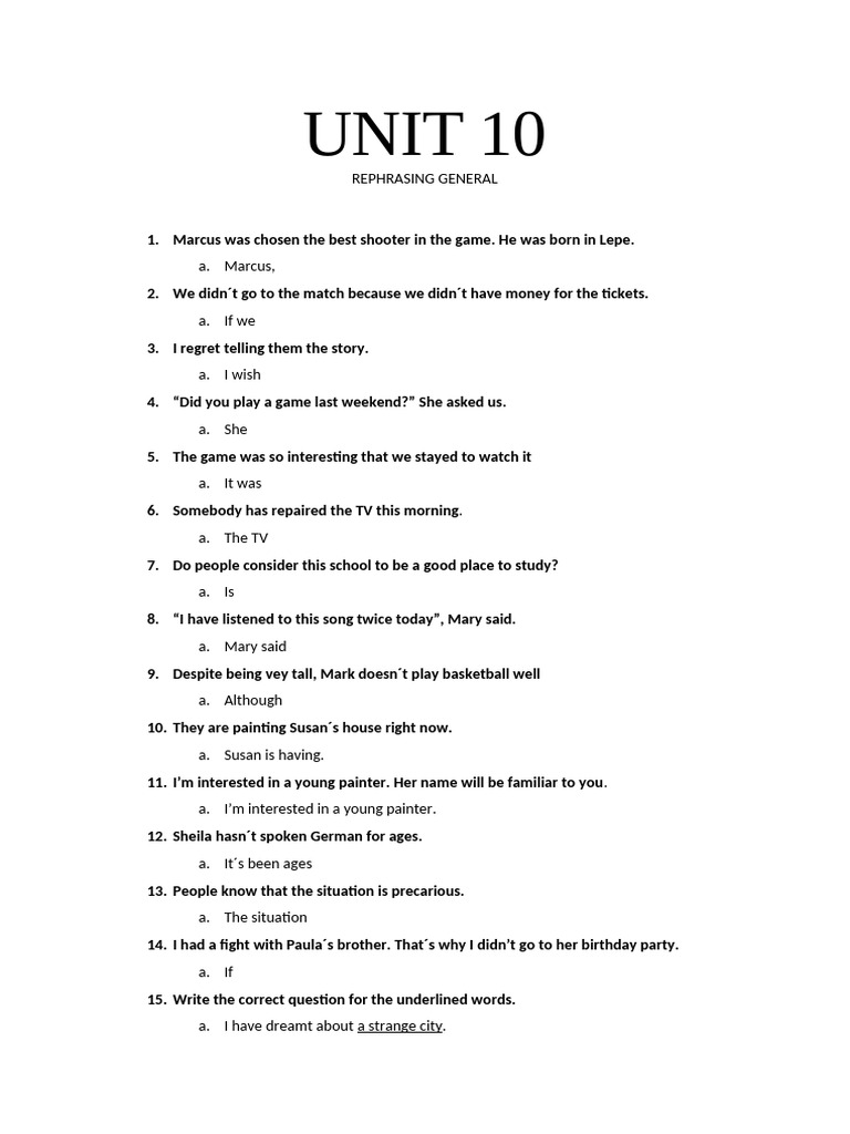 Unit 10 Practice 2 | PDF