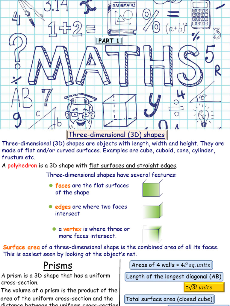 Solid Mensuration Part 1 | PDF