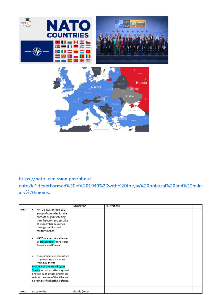 NATO | PDF