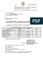 DAP Proposed Academic Calendar For II, III &amp IV B.tech&amp B.pharm-II Sem - 04-10-2011