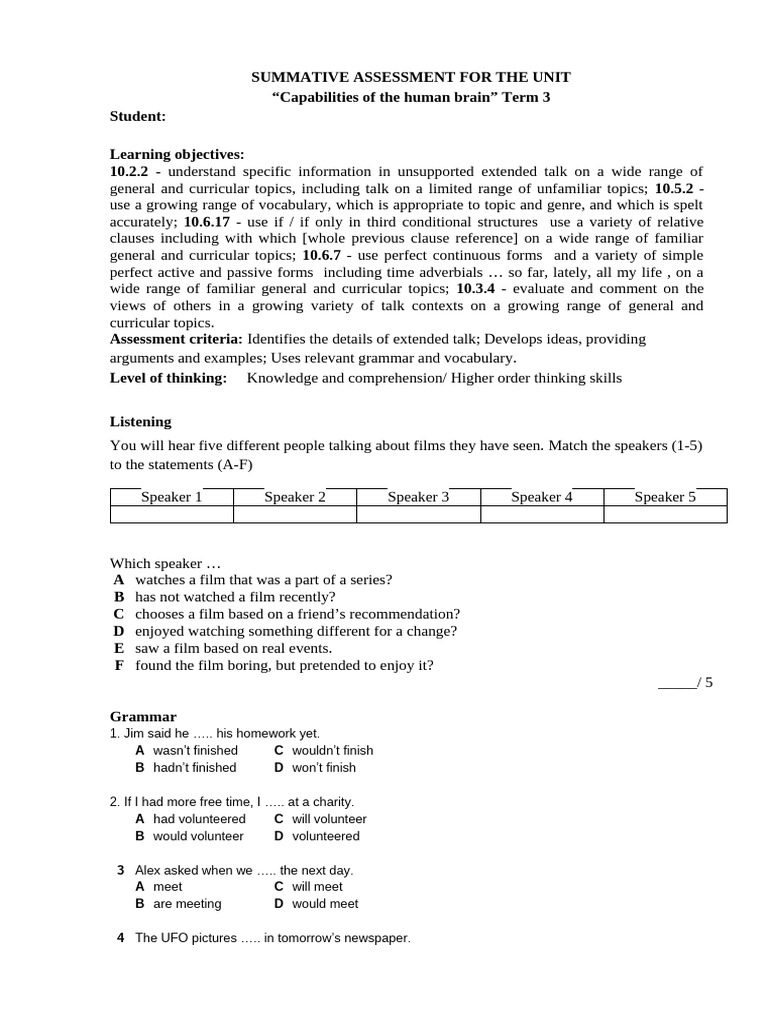 Module 8 10 grade pdf