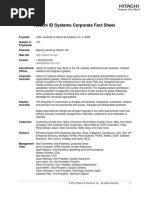 Download Hitachi Id Corporate Factsheet by HitachiID SN76788593 doc pdf