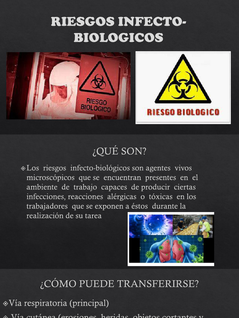 Riesgos Infecto-Biologicos | PDF