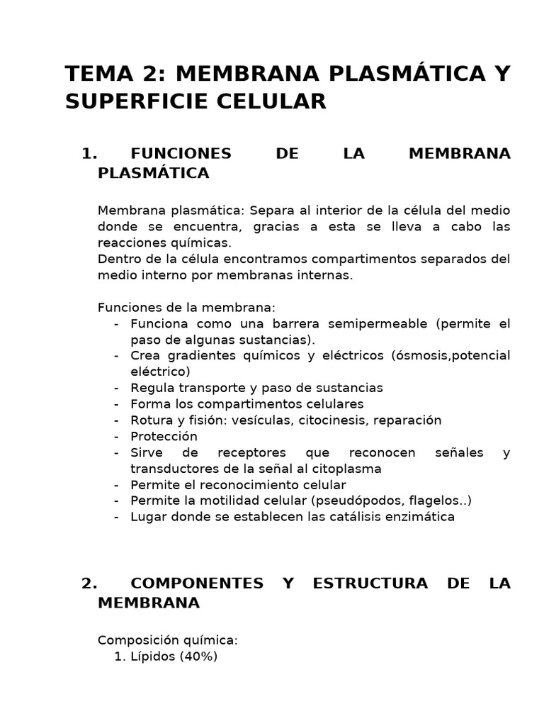 Tema 2 Bio Res | PDF