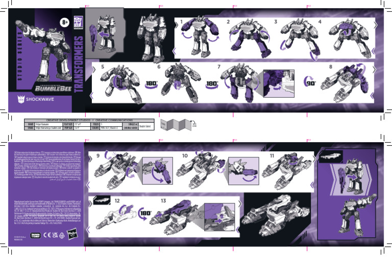 Transformers Studio Series Core Class Transformers Bumblebee Shockwave ...