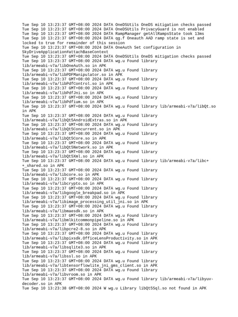 Current Log | PDF