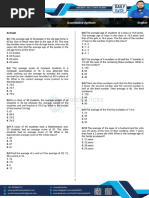 Anna University DEET Quantitative Ability Model Question Papers | PDF