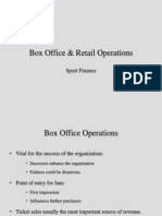 5321 - Box Office & Retail Operations
