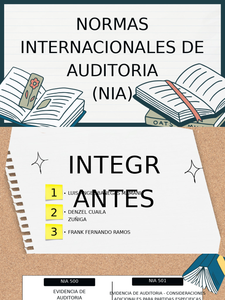 Normas Internacionales de Auditoria | PDF