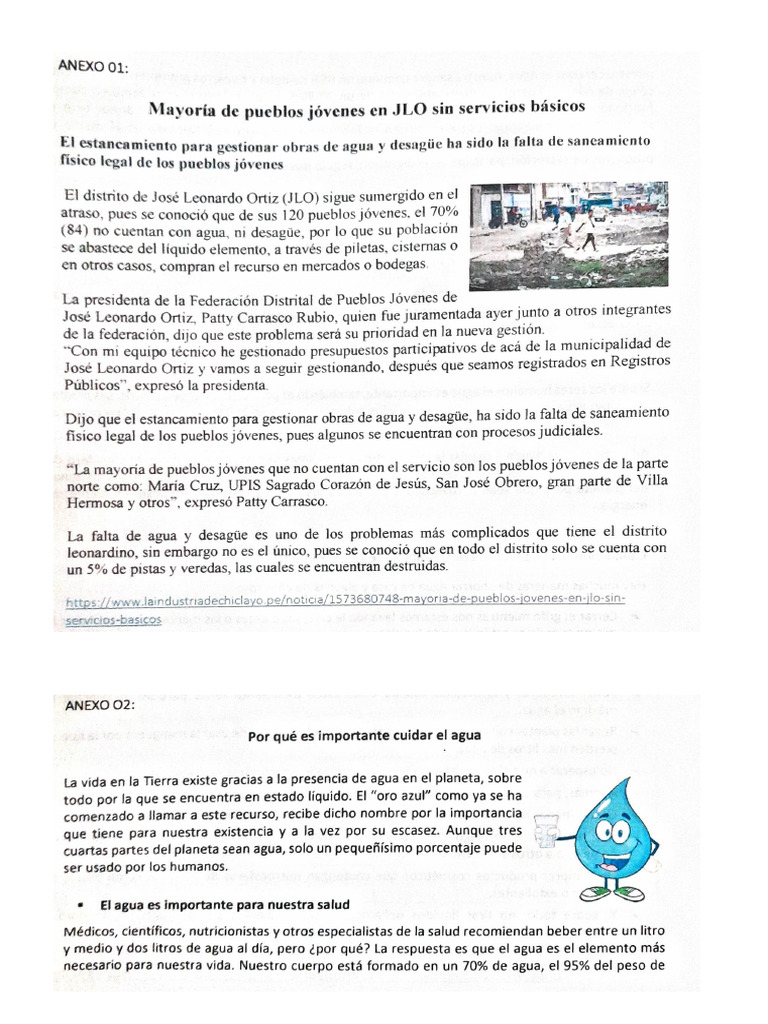 FICHA PROMOVEMOS EL USO RESPONSABLE DEL AGUA | PDF