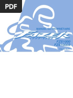 Mode d'Emploi Yamaha 1000 FZS