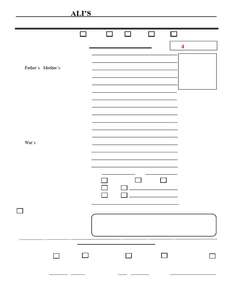 4.form 05A - Admission Form For STCW (MNG) 2023 REV10 | PDF