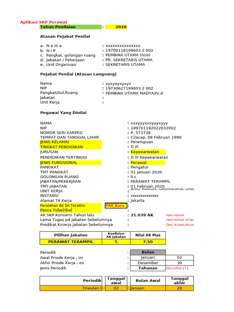 Form PAK Konvensional | PDF