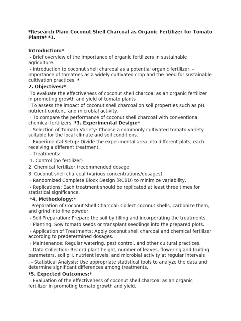 Research Plan | PDF