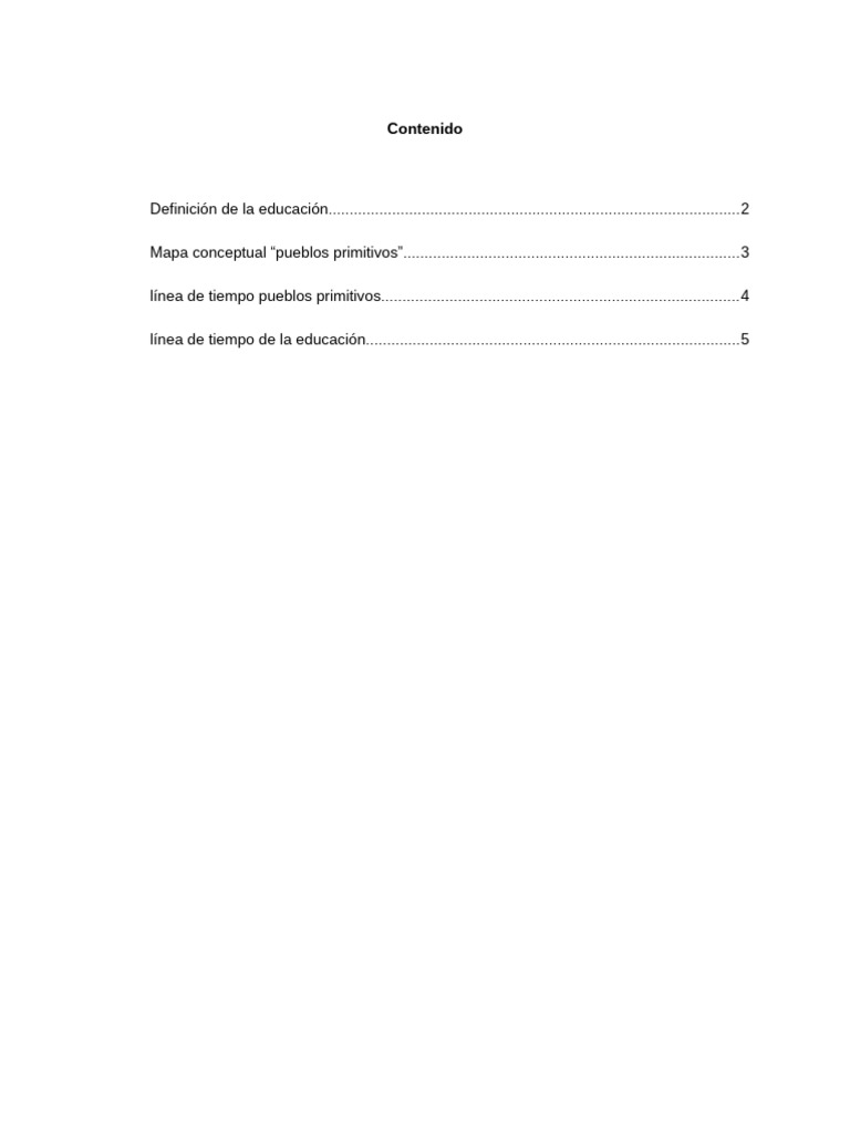 Pueblos primitivos y el orgen de la educacion pdf