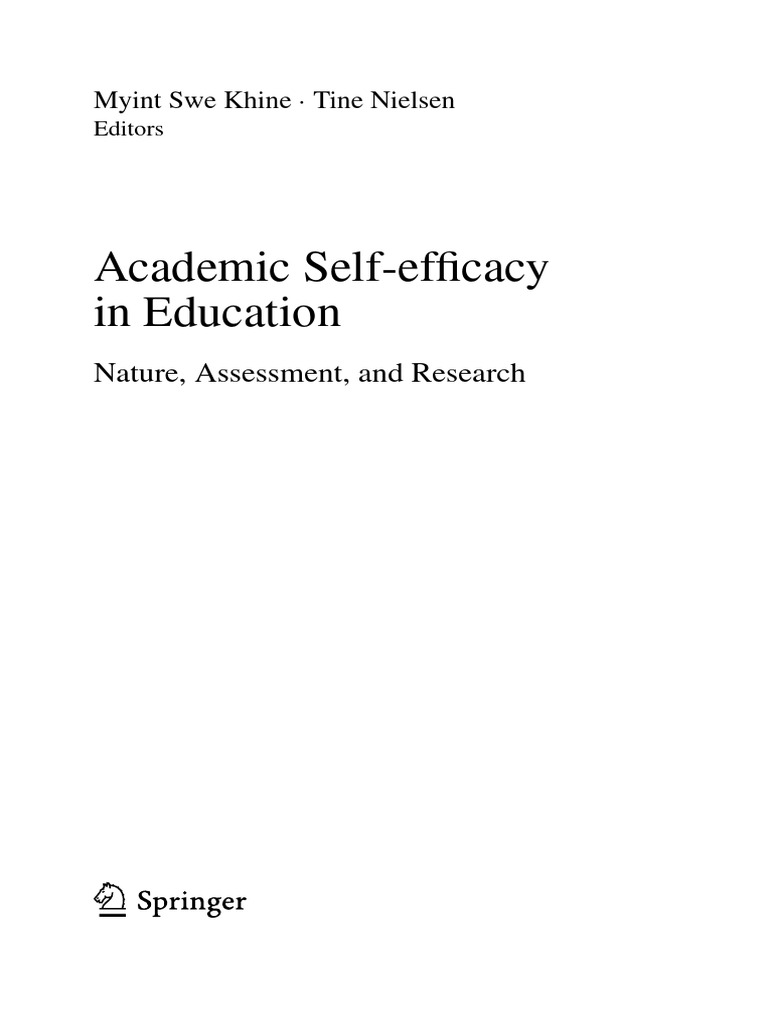 Academic Self-Efficacy in Education | PDF | Self Efficacy | Survey ...