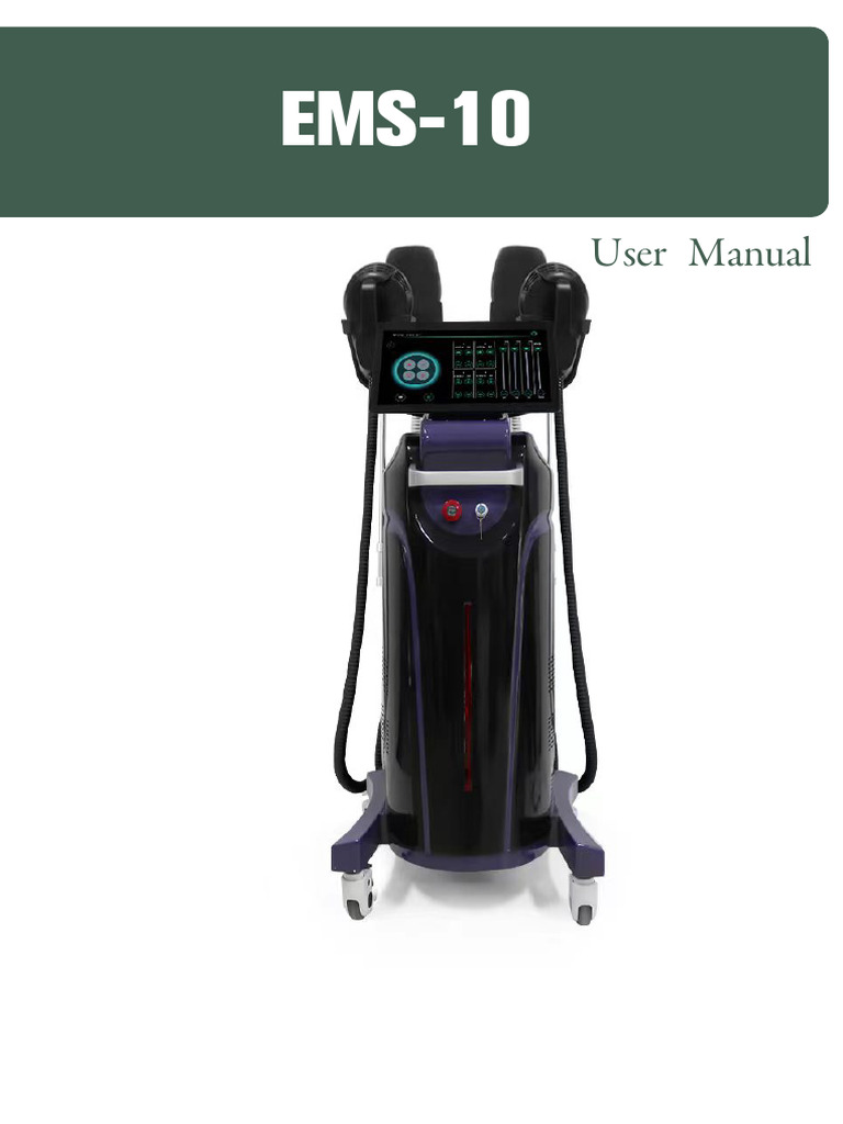 EMS-10 User Manual 15.6 | PDF