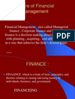 Nature of Financial Management